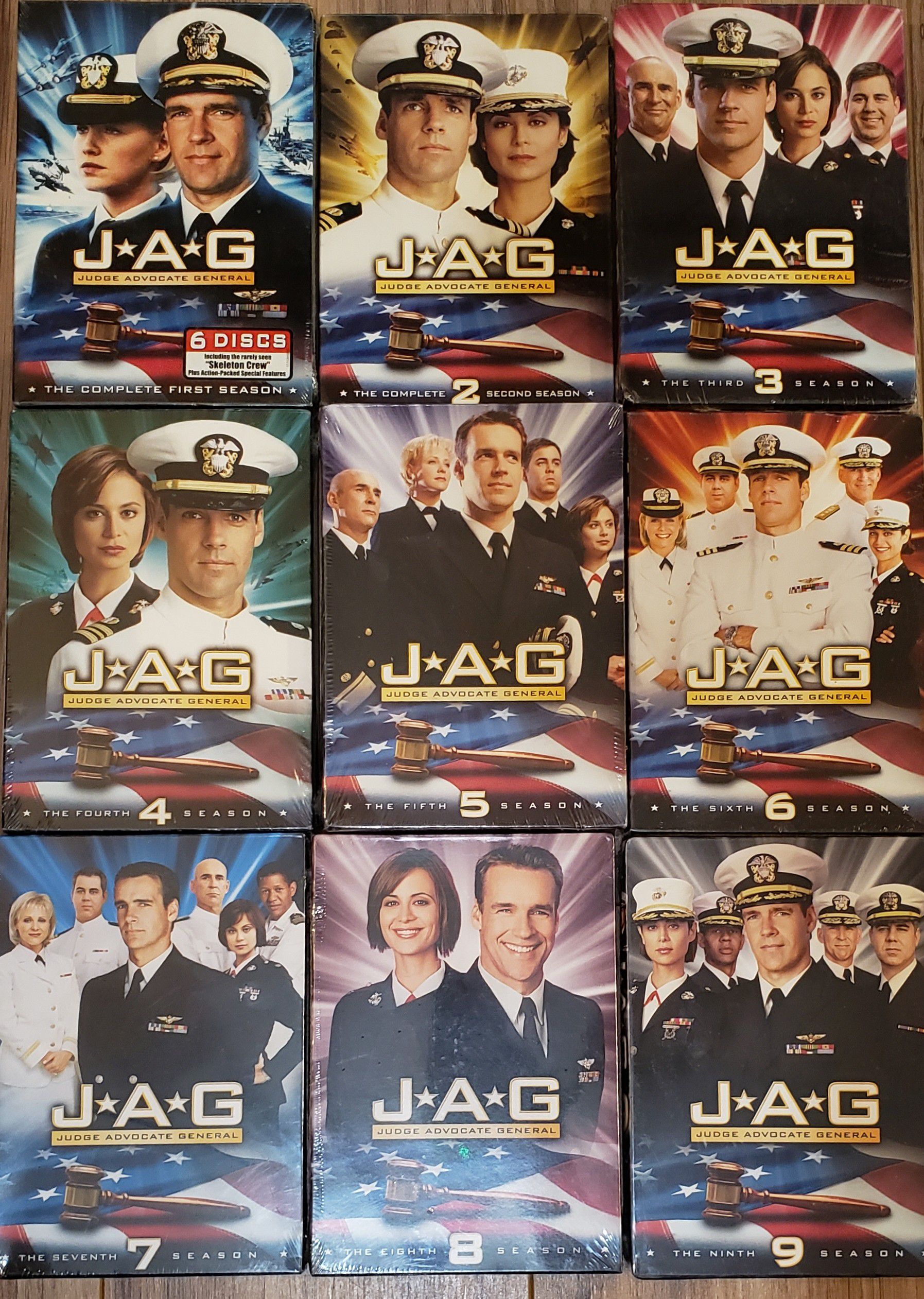 Jag season 1 to 9