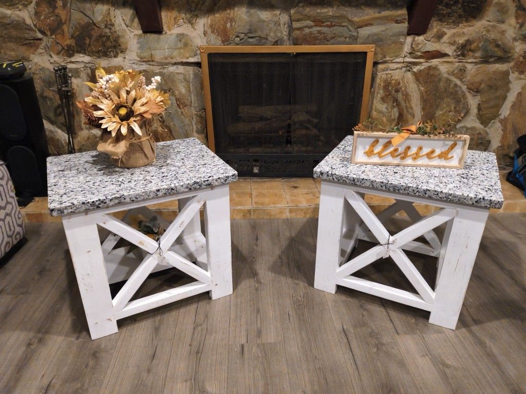 End Tables $100.00 Ea