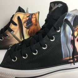 CONVERSE ALL STAR  WONDER WOMAN  UNISEX  M 6 W 8 BRAN NEW IN BOX HENDERSON 89015 