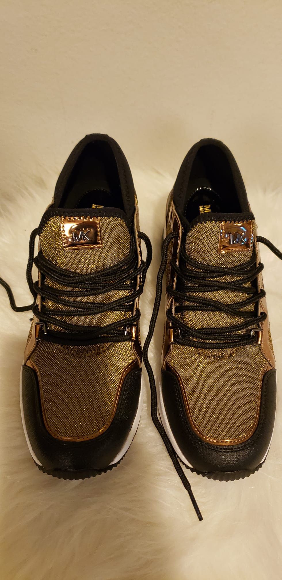 Michael Kors Georgie Nylon And Crocodile Embossed Leather Trainer for Sale  in Tustin, CA - OfferUp