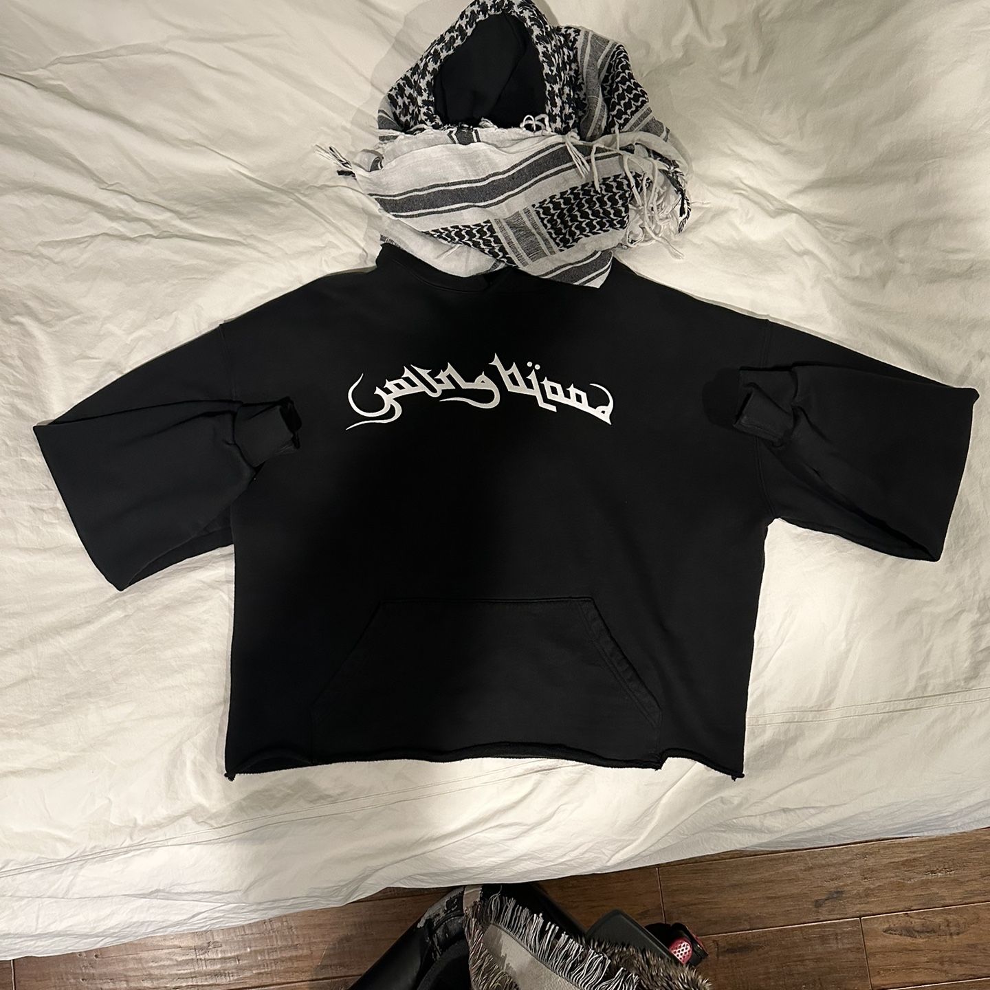 Velour Garments Velour Scars Hoodie Velours Scars Crudest War