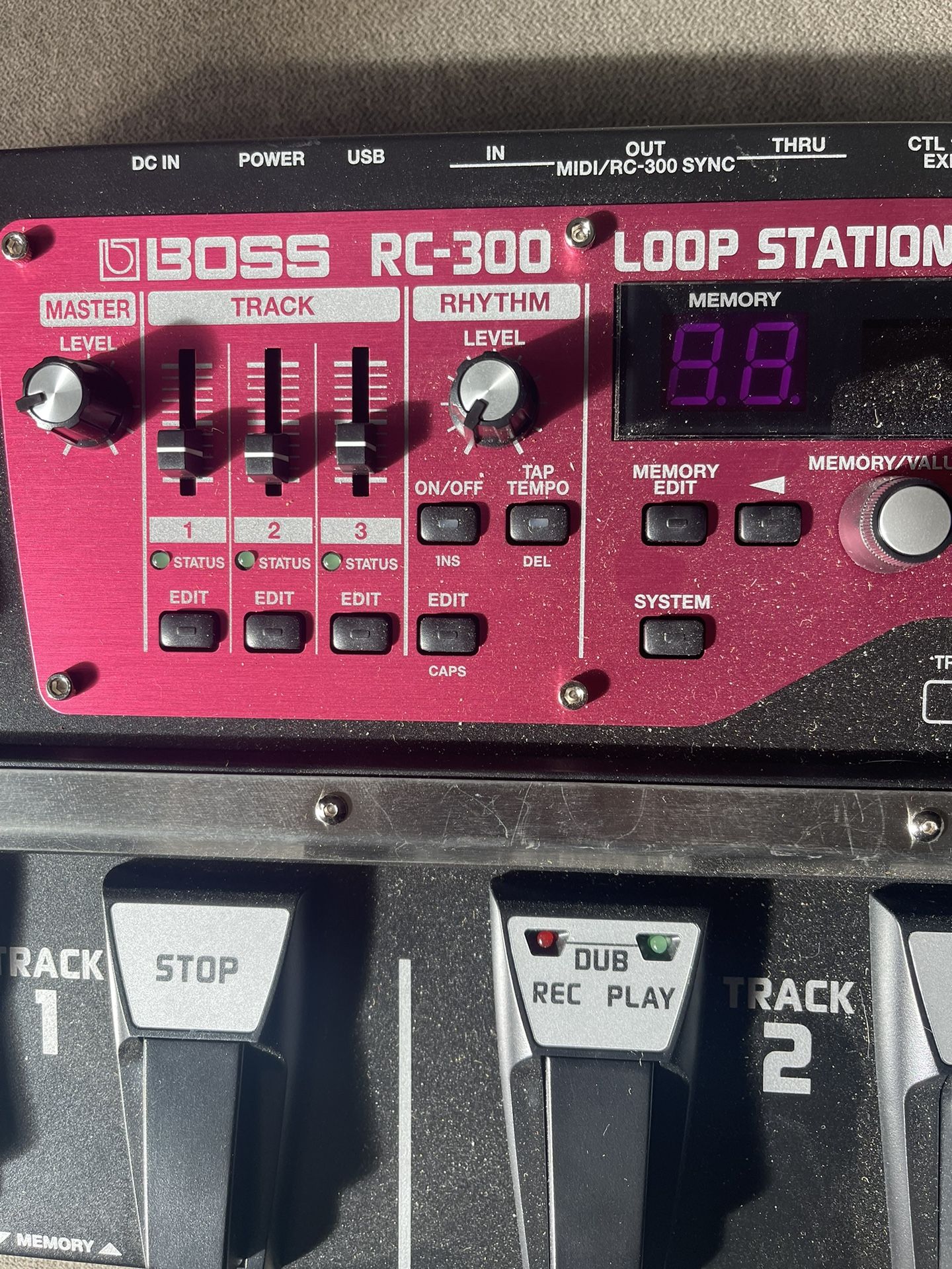 Boss RC 300 Loop Station