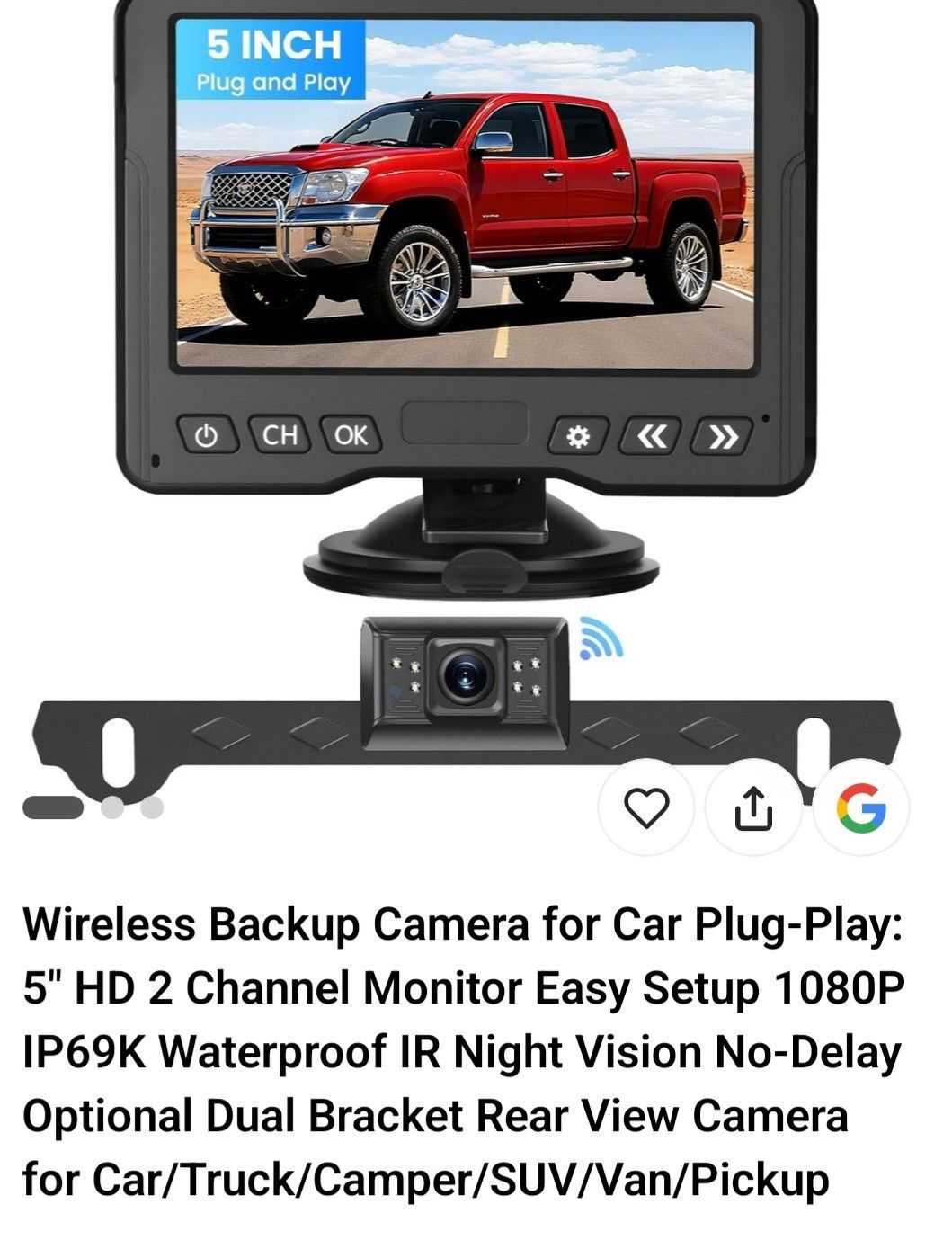 Back Up Camera