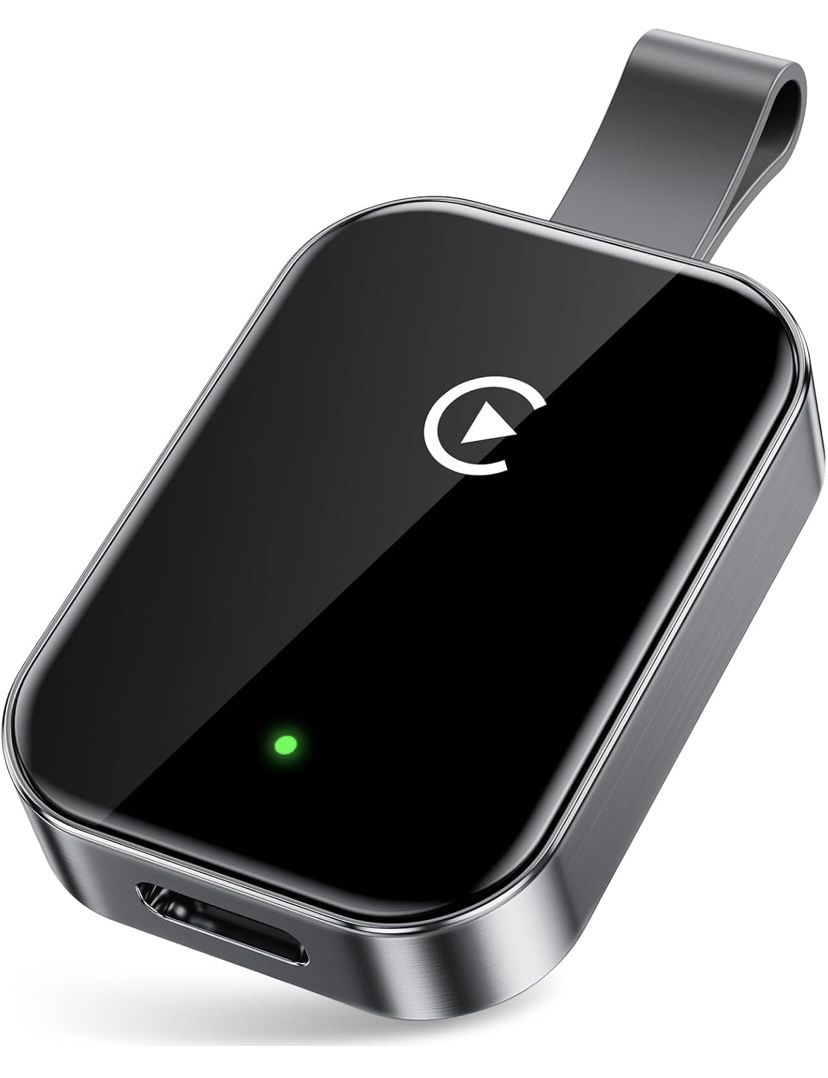 High Tech Wireless CarPlay Adapter for Apple-Super Mini Edition | Easy to Upgrade Wired Car Play to Wireless | No Delay Dongle for iPhone iOS 10+ & Ca