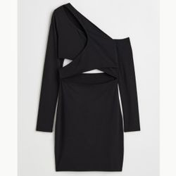 H&M Cut-out Jersey Dress