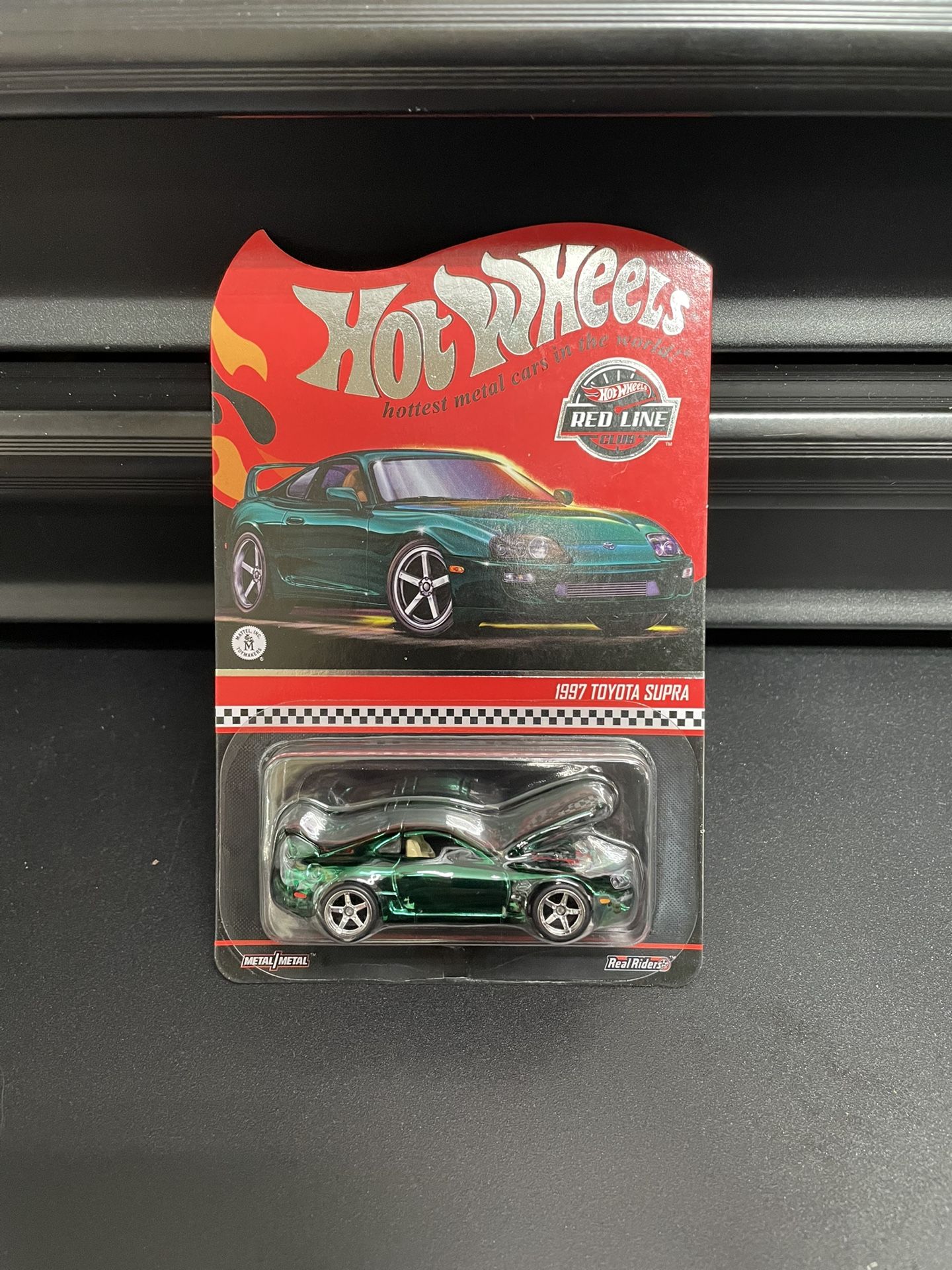 Hot Wheels 1997 Toyota Supra Green RLC Red Line Club