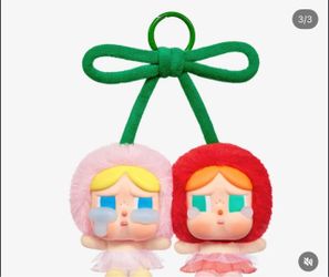 CRYBABY Crying For Love Series-Vinyl Plush Hanging Card (Love You Cherry Much)