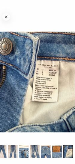 American Eagle Outfitters Light Wash Jeans Size 2