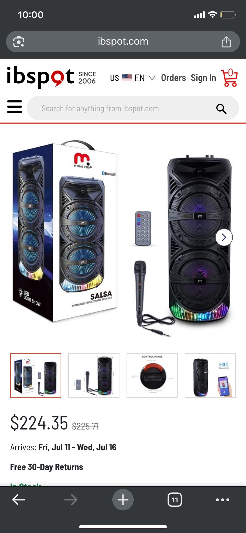 MyBat Pro Bluetooth Speaker