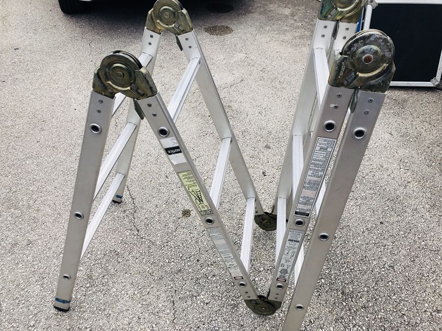12 foot ladder, versaladder Scaffold, stepladder, double ladder, stairway latter, straight ladder, overhang latter mini aluminum folding scaffold