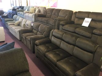 Brand New Sofa Loveseat Set $50 Down Takes It Home!