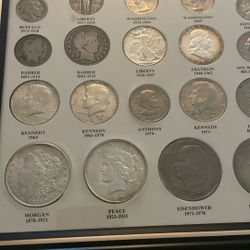 US TWIENTH CENTURY TYPE COINS