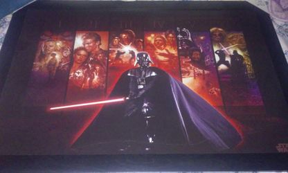 Star Wars poster frames