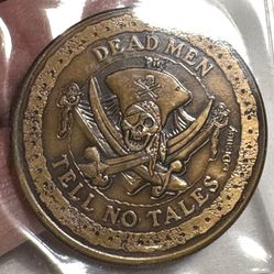 Vintage Disney’s Collectible Coins: Pirates of The Caribbean, Etc.