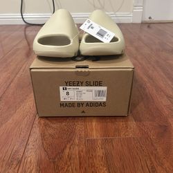 Brand New Adidas Yeezy Slides “Bone” Color way Tags Included