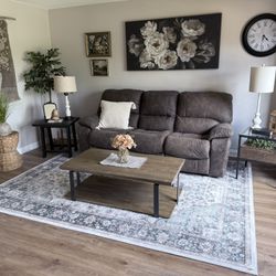 Recliner couch (manual) less than two years old