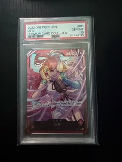 One Piece Uta PSA 10 Gem Mint Card #011