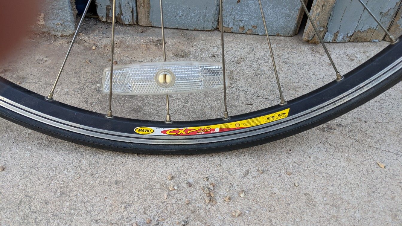 Mavic CXP 22 622x15 Wheelset