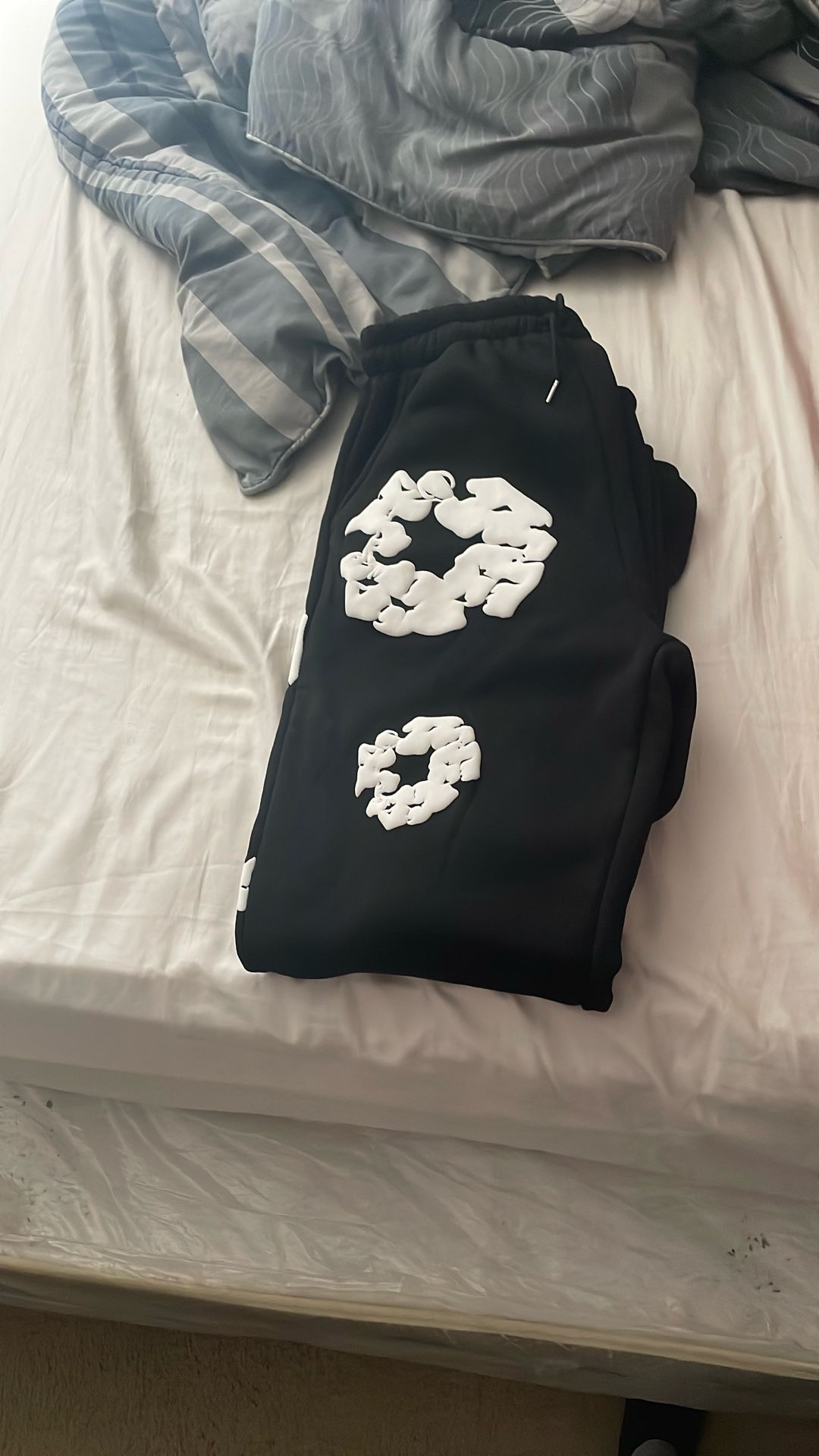 Black Denim Tears Sweatpants