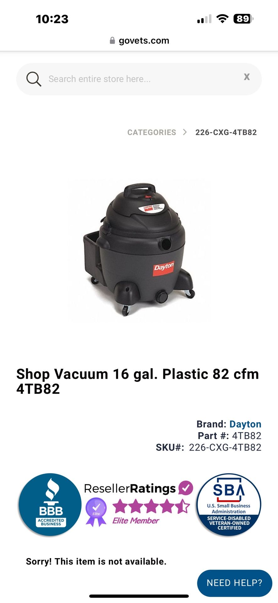 Dyson Wet Dry Vac For Sale