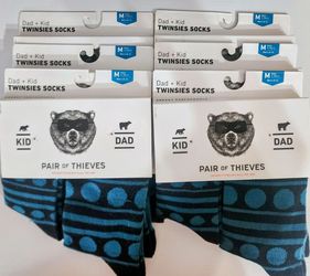 Dad + Kid Twinsies Socks