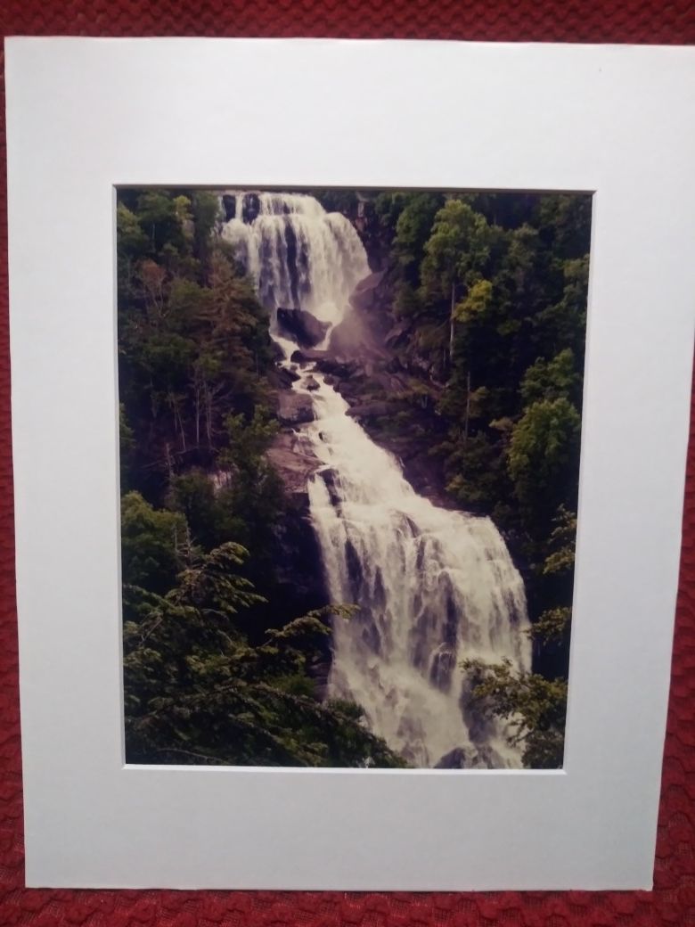 Beautiful huge waterfall. NC