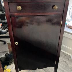 Wood Shelves with Key