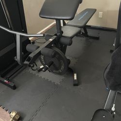 ProForm Sport Olympic System Rack & Bench Combo XT Weight Lifting Home Gym