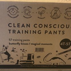Honest Clean Conscious Trading Diapers 4t-5t 57 Counts