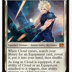 Mtg Cloud, Midgar Merc x1