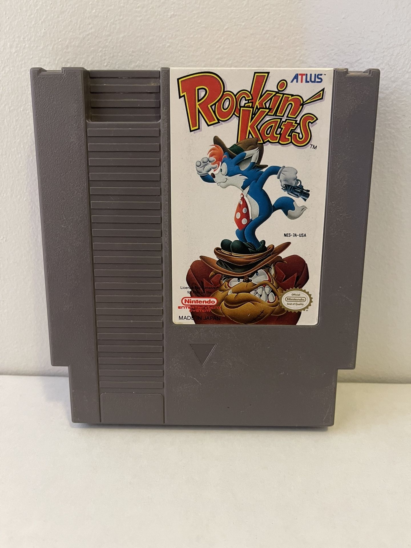 Rockin ‘ Kat’s (Nintendo NES) Authentic Cart Only Tested Working *RARE*