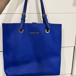 Michael Kors Large Blue Purse