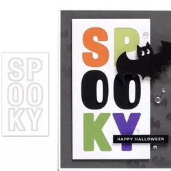 Spooky Halloween Die Cut