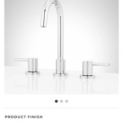 Signature Hardware Widespread Chrome 