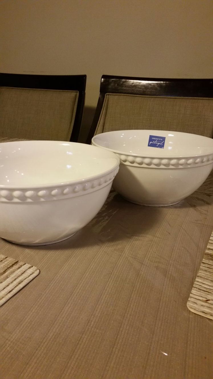 Matching mixing bowl handcrafted