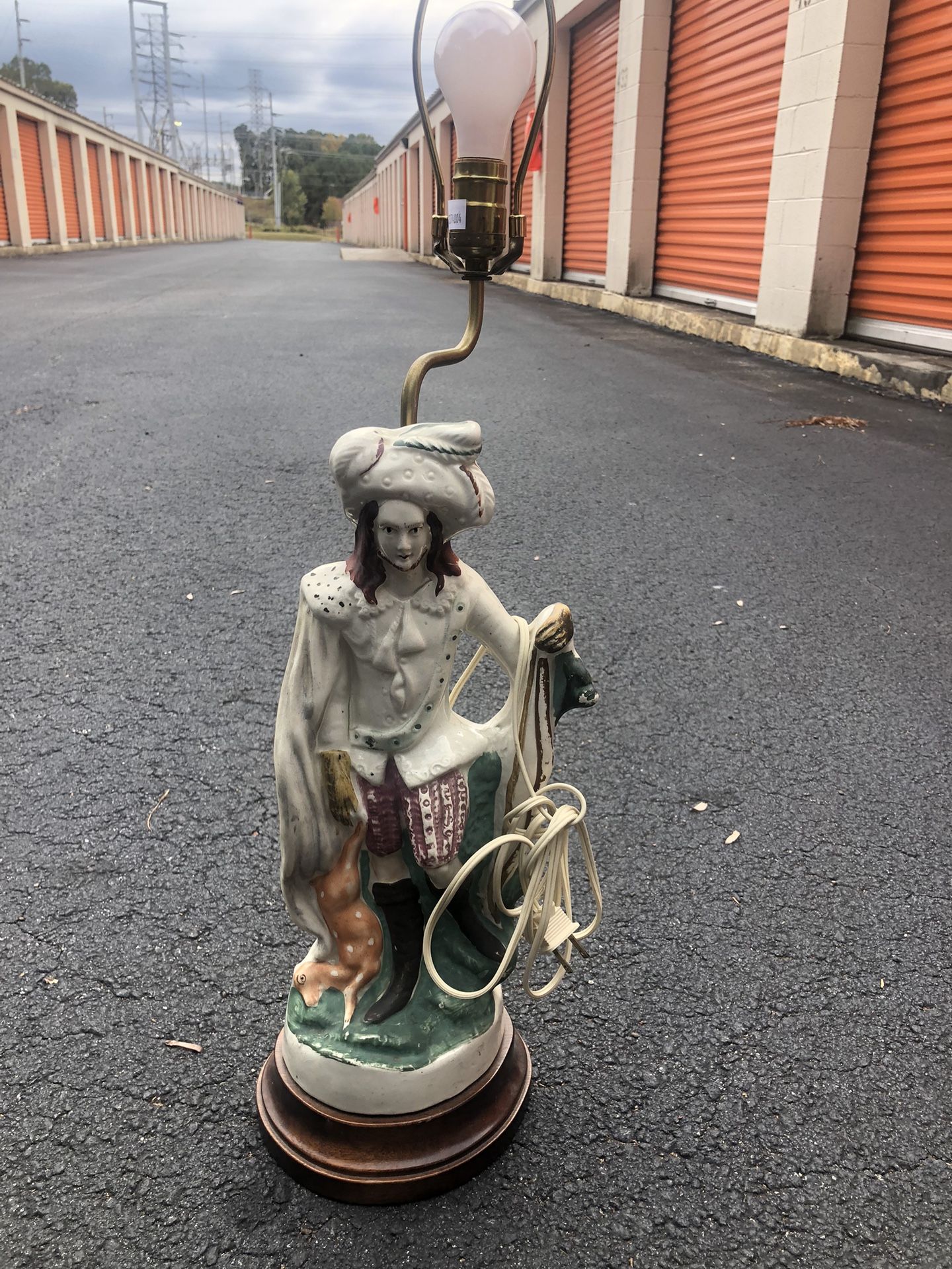Antique table lamp