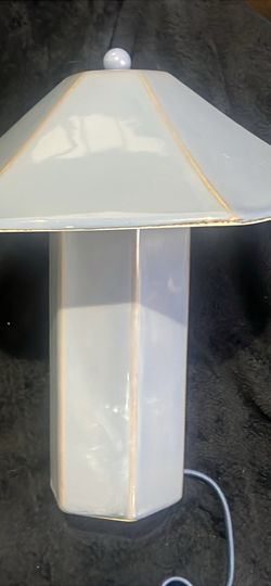 Ceramic Table Lamp Blue McGee