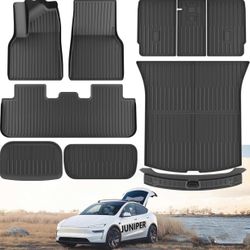 Tesla Model Y Juniper All Weather Floor Mats Custom Fit 