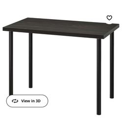 LINNMON / ADILS Desk, black-brown