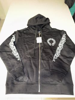 Large Chrome Hearts Horseshoe Floral Cross Sleeve