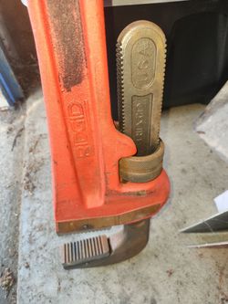 Ridgid Steel 60" inch pipe wrench.