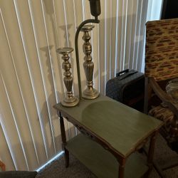 Vintage Lamp/Table