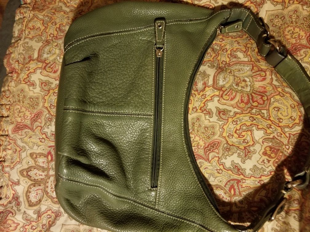 Tagnanello green Leather Handbag