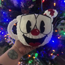 Handmade Gift Crochet Cuphead