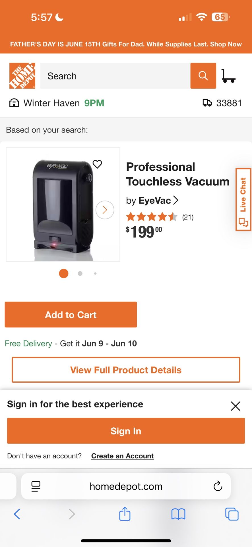 Eye Vac