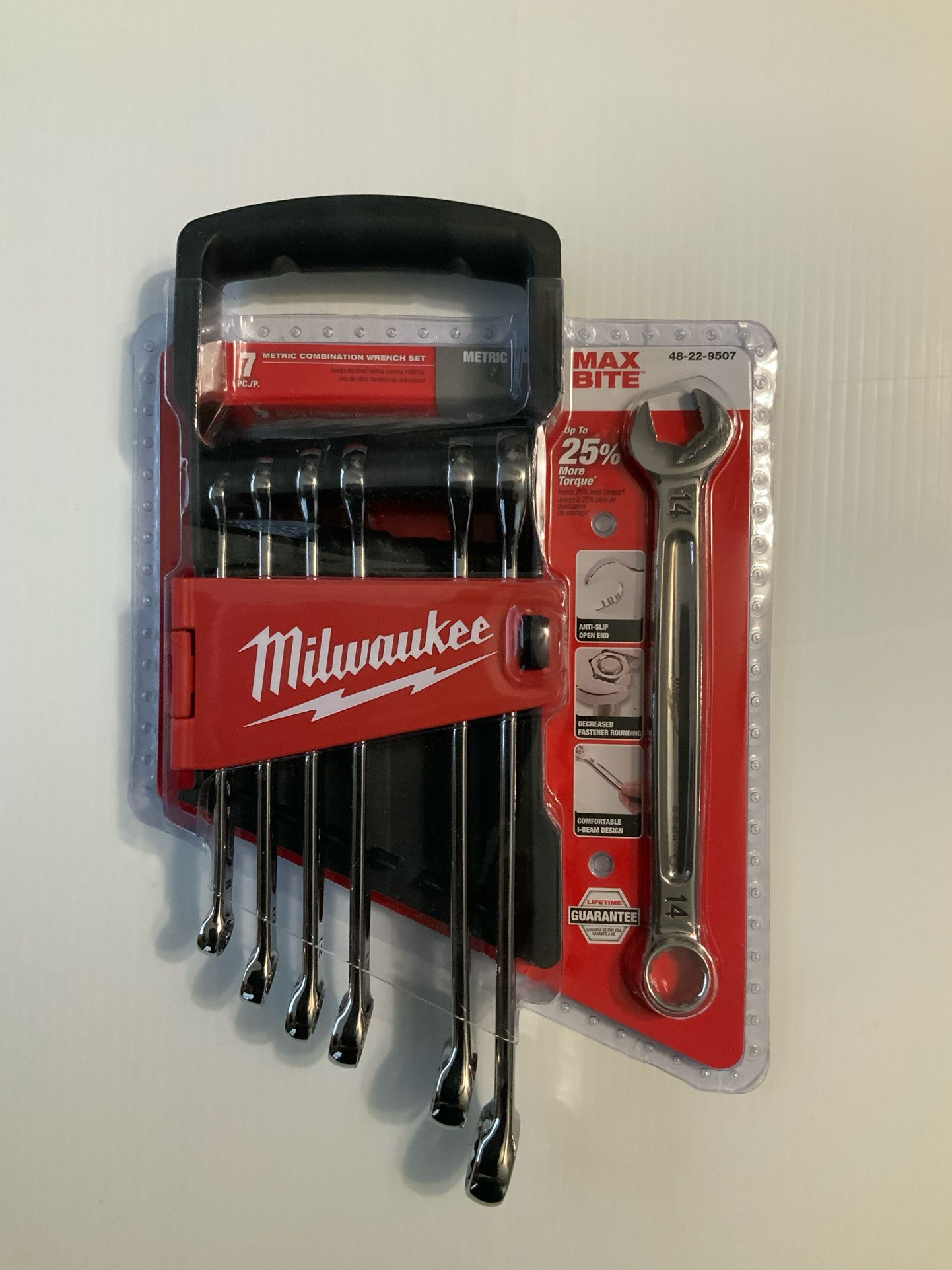 Milwaukee 7 Piece Wrench Set Metric 