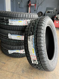 275/55/20 FALKEN WILDPEAK AT3WA ALL TERRAIN  ( 4 NEW TIRES ) INCLUDED INSTALLATION & BALANCED ✅