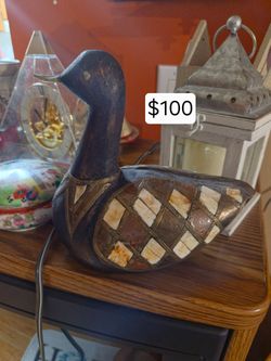 Decorative Wooden Duck
