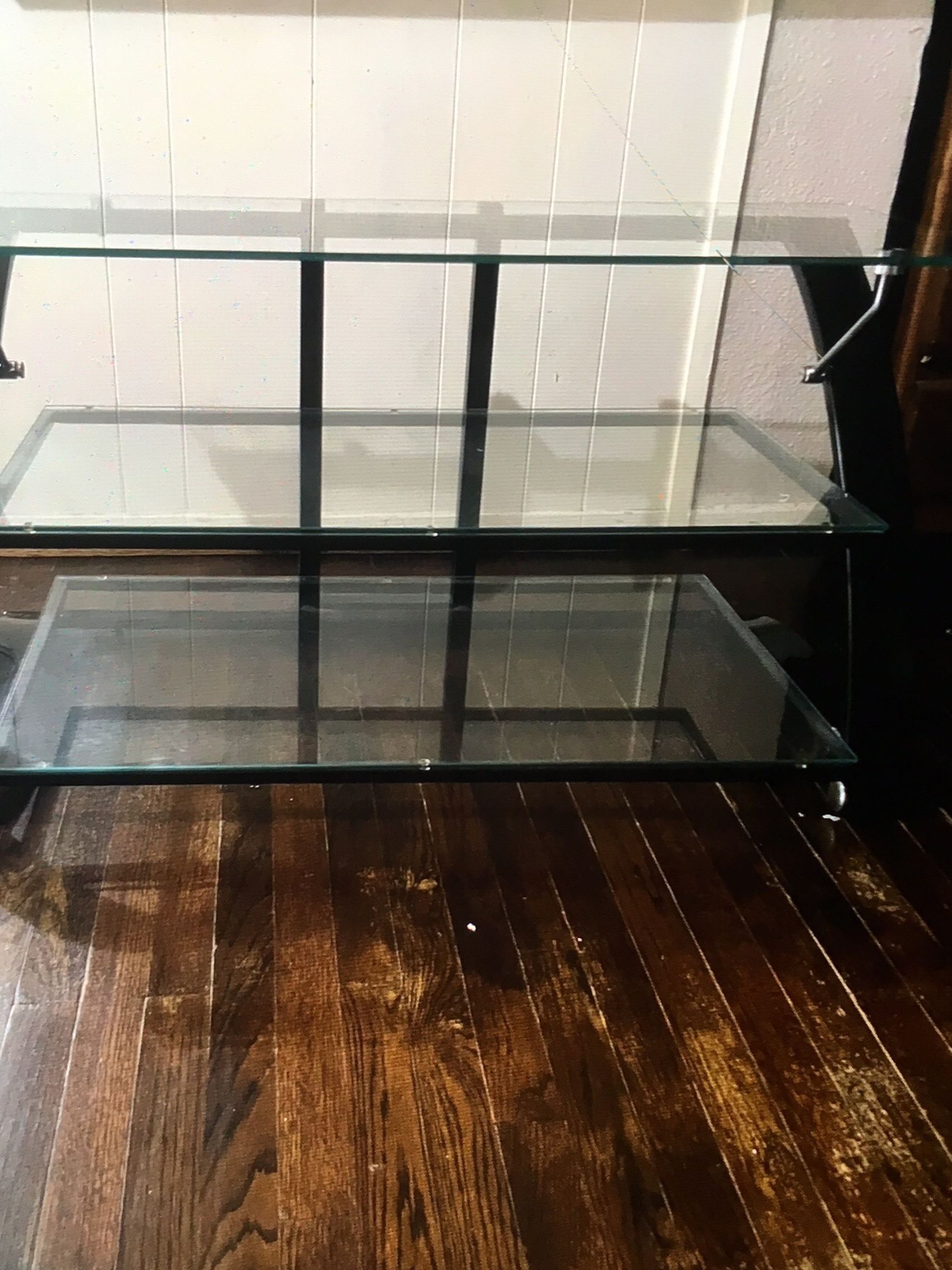 Mueble de vidrio para la tele o cualquier uso