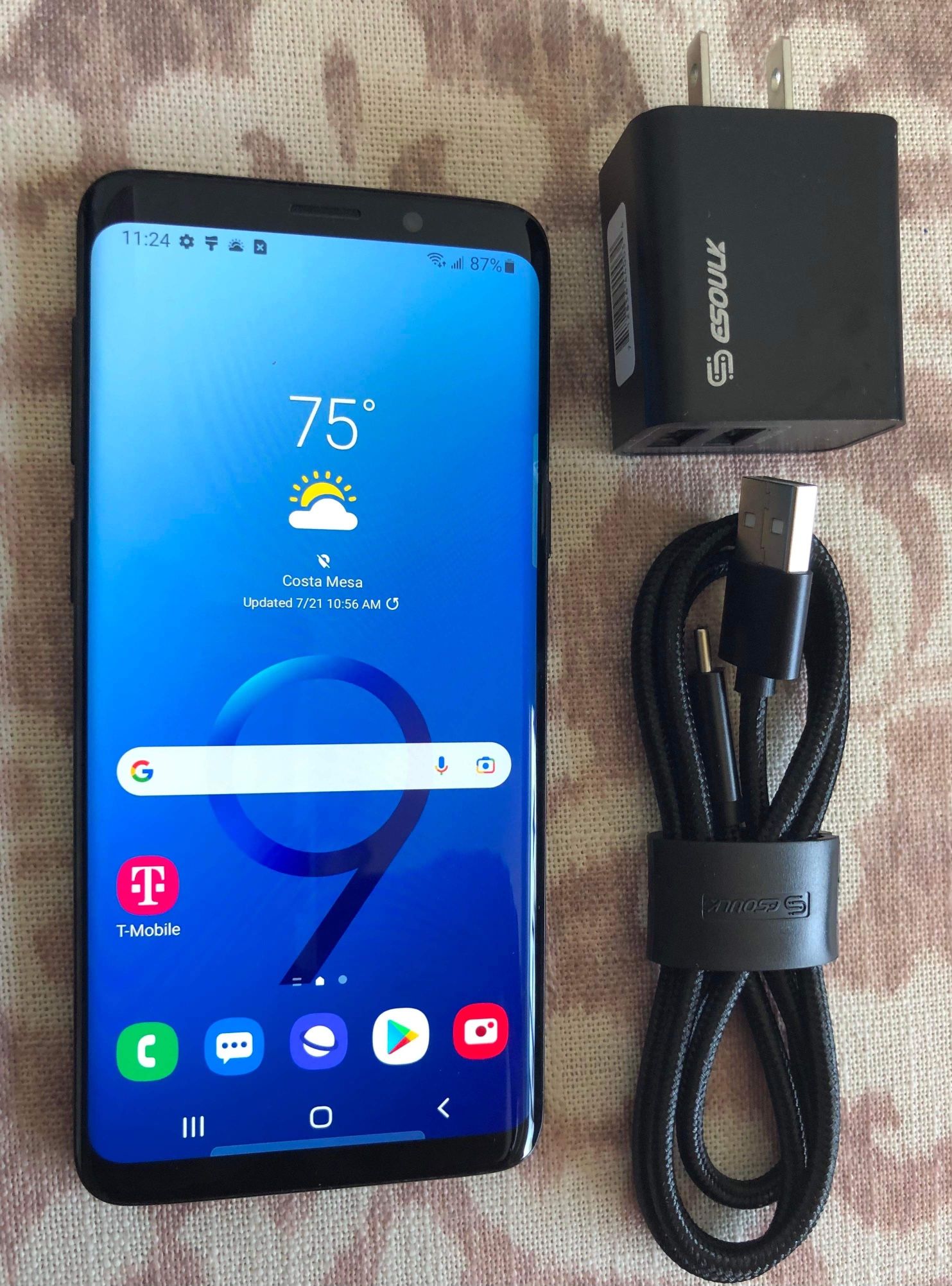 New Condition !!🎁 Unlocked Samsung Galaxy S9 ~Any SIM Card!